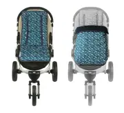 Keep Me Cosy™ Pram Liner + Footmuff 2 in 1 Set (Infant) - Playful Plane