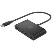 Belkin 4-in-1 USB-C Hub Black