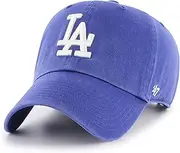 [47] Los Angeles Dodgers Baseball Adjustable Clean Up Hat - Royal - One Size