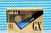 AKAI GX 90 TYPE II BLANK CASSETTE TAPE (1) (SEALED)