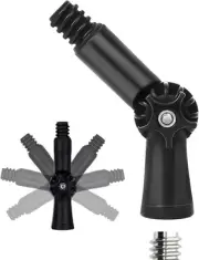 Universal Joint Angle Adaptor for Telescoping Extension Pole, (Head 0.45 Feet