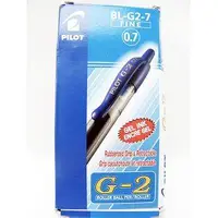 在飛比找金石堂優惠-PILOT百樂 盒裝（L）G－2中性筆0.7 藍