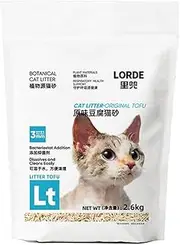 AIMALL 5.5/5.7LB Pet Mixed Deodorant Cat Litter - Tofu Corn Clumping Cat Litter - Flushable and Biodegradable