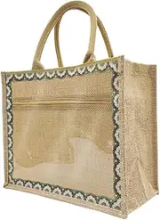 Linen Tote Bags Shopping Bags with Handle Waterproof Reusable Bags Replaceable Decorative Canvas Daily Utility Bag for Grocery/School/Travel/Study/Gym