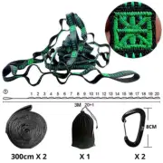 2Pcs 3M Outdoor Hammock Straps Ultra-Length Special Reinforced Polyester Straps