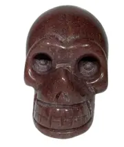 Guava Quartz Skull - B