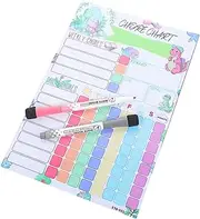 SEWACC 1 Household Chart for Reward Chart with Activities Visual Schedule for Boys Fun Home Routine Organizer Gender Neutral Design