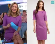 NWT!! Elie Tahari Worn On TV Purple Dress!! Size 0 (XS)