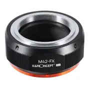 K&F Concept Adapter Pro for M42 Screw to Fujifilm FX XPro2 X-T2 X-M2 camera