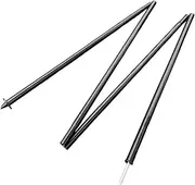 QSTDGVPW Tent Pole 2M,Multifunction,Easy Installation,Metal,Sturdy,Tent Rod Canopy Support Rod,for Camping Beach Hiking,Outdoor