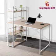 Artiss Computer Desk Laptop Table Bookshelf Desk Storage Rack Home Office Study