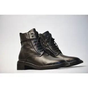 EL CAPITAL Sinónimo Ankle boots 小牛皮 皮底 做舊 女靴 VERO CUOIO