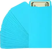uxcell Money Envelope, 25 Pack 6.5" x 3.5" Cash Envelopes Money Holder Bags Budgeting Saving Challenge Letter for Gift Coins Checks Tickets Jewelry Passport Card, Deep Blue