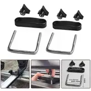 U Bolt Roof Rack Clamps For Inner Diameter 6cm/8cm Luggage Frame Retainer Clip Roof Rack Clamps Luggage Rack Car Accessories