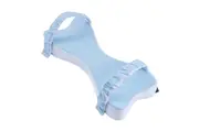 Memory Foam Leg Elevation Pillow for Side Sleeping-Blue