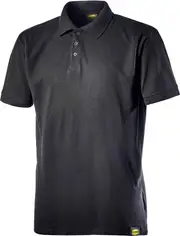 Diadora Utility Atlar, workwear polo-shirt , color: Black , size: 3XL