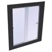 SA NEW Stratco Shed Sliding Window Gun Metal Grey