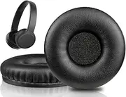 SOULWIT Earpads Replacement for Sony MDR-XB450 (MDRXB450)/XB450AP/XB550 Headphones, Ear Pads Cushions with High-Density Noise Isolation Foam - XB450 PL Black