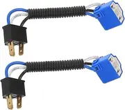 2pcs Headlight Wiring Harness Socket Auto Indicator Lamp Socket Car Light Holder for Diverse Vehicle Models
