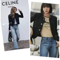 在飛比找蝦皮購物優惠-CELINE  羊毛 小香風毛呢外套