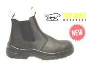 Munka Bull Elastic Sided Work Boots with Steel Cap