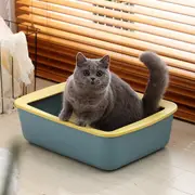 Designer Semi Enclosed Cat Litter Box