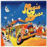 Get on the Magic Bus Further Kesey Blotter Art Perforated Paper Psychedelic 7.5"