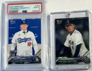 2023 TOPPS NOW RC Yoshinobu Yamamoto #OS25 (PSA 10), #WBCJPN11 (RAW) “2LOT”!!!