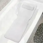 Non-Slip Bathtub Cushion Mat with Suction Cup Full Body Rest Bath Pillow SPA Nec