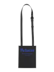 [Alexander McQueen] Alexander McQueen-Smartphone Bag With Graffiti Logo-Uomo UNI