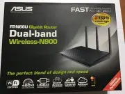 ASUS RT-N66U Wireless-N900, 450 Mbps 4-Port Gigabit Wireless Router, Ready 2 Use