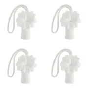 4PK Annabel Trends Soap On A Rope 180g Coconut Scented Bath Soap Palm Tree White