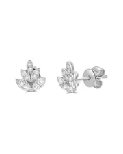 Sabrina Designs 14K 0.22 ct. tw. Diamond Floral Studs
