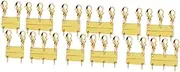 COHEALI 3sets Layered Necklace Clasp Magnetic Necklace Clasps Organized Jewelry 2pcs*3