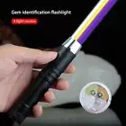 UV Ultra-Violet LED Flashlight Blacklight Torch 395/365nM Inspection Light USB