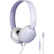 Audio-Technica ATH-S120 USB-C On-Ear Headphones (Light Violet)