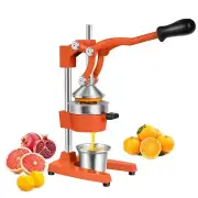 Commercial Heavy-Duty Cast-Iron Hand-Press Manual Juicer Squeezer for Orange ...