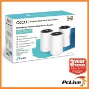 TP-Link Deco PX50 3 PACK AX3000 G1500 Home Powerline Mesh WiFi6 System Dual Band