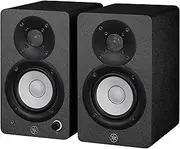 Yamaha HS3 B Compact 2-Way Powered 3.5-Inch Studio Monitor Speakers, Black (Pair)