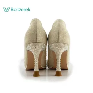 Bo Derek 格麗特鑽飾華麗細跟高跟鞋-粉色
