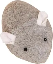 Wind Up Plush Mouse Cat Interactive Catnip for Indoor Cats Fun Engaging Mouse Shape Design Stimulates Hunting Instincts for Fitness Exercise Grey