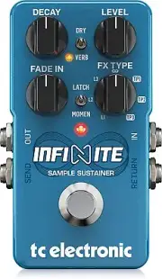 TC Electronic INFINITE SAMPLE SUSTAINER guitar effects From Japan New