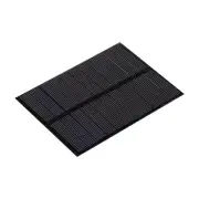 Mini Solar Panel Cell 5.5V 260mA 1.04W 110mm x 80mm for DIY Project Pack of 1