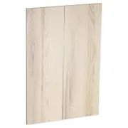 Kaboodle 900mm Ghost Ash Medium Modern Pantry Door - 2 Pack