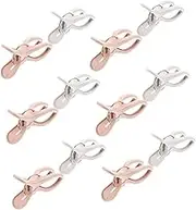 Beach Towel Clips Quilt Clips Windproof Clothes Hanger Large Clamp Holder No Trace Fixator Set of 12