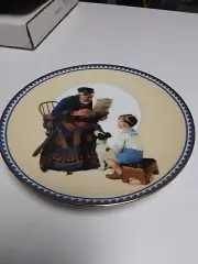 Norman Rockwell The Sea Captain Knowles Plate