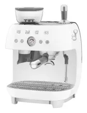 [Smeg] 50's Style Espresso Machine with Grinder in White EGF03WHAU