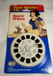 Disney Snow White and the Seven Dwarfs View Master Reel 3D Set New Vintage 1990