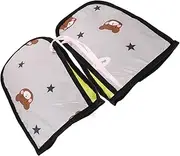 Mikinona Snowmobile Gloves Breathable Handlebar Covers with Cute for Scooters and Motorcycles UV Protection and Wind Blocker for Comfortable Rides