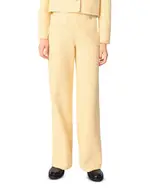 Maje Metallic Tweed Straight Leg Trousers